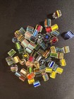 100 Grams Glass Beads -  b1233  Transparent Colors And Shapes