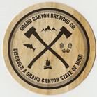 Grand Canyon Brewing   Distillery Beer Coaster Williams Az
