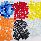 500g  1 1lb Bulk Crystal Mosaic Tiles  Assorted Color Opaque Mosaic Glass Crafts