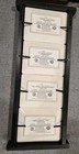 1998 Bradford Exchange    elvis Presley  Rock N Roll Giant    Four Plate Set W Frame