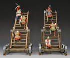Mk-s08 The Medieval    escalade    Siege Ladders    Set  King   Country Crusade Series