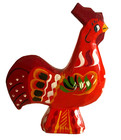 Swedish Folk Art Roosters Lot 3 Sweden Dala Nils Olsson Akta Dalahemslojd Bird