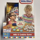Little Tikes Kids Family Night Game Milk And Cookies Chips Action Game New Rare
