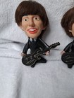 Set Of 4 Remco Beatles Figures With Instruments  1964 Nice 