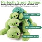 Gnomantic Turtle Weighted Stuffed Animals - 22 Inch 4 5 Pounds Weighted
