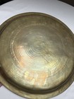 Antique Brass Large Chinese With Etched Designs Rare Beautiful 16 5    Decor