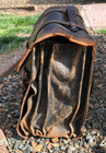 Vintage Wwii Us Usps 1940 s Mail Leather Messengers Bag World Travel Briefcase