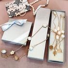 Bulk Cardboard Kraft Paper Jewelry Gift Boxes Cotton Filled Gray - For Shipping