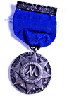 1931 Tiffany   Co Sterling Silv Metropolitan Life Insurance Faithful Award Medal