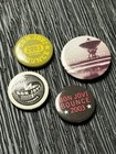 Bon Jovi 2003 Bounce Tour Button Style Pins Set Of 4 In Good Condition