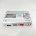 Sony Mz-r50 Silver Portable Md Player Walkman Tested Working Used