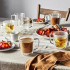 J a  Henckels 6-piece Double Wall Glass Mug Set - New - Free Shipping