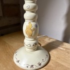 Vintage Classic Winnie The Pooh Lamp Honey Pot Nursery Candlestick Lamp 11 5    H