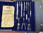 Vintage Keuffel   Esser Drafting Tool Set  In Orig Case  Germany