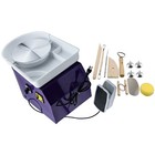 1set 9 84   Electric Pottery Wheel Machine Pottery Tool Art Clay Craft 350w New