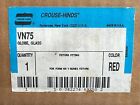 New Nos Crouse-hinds Vn75 Industrial Red Glass Light Globe Explosion Proof Vn-75