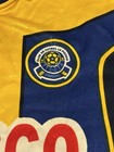 Vintage Sport Bravo Club De Futbol La Piedad Reboceros Soccer Jersey Blue Yellow
