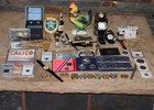 Huge Vtg Junk Drawer Lot  Coins  Collectibles  Watches Working And For Parts
