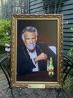 Dos Equis Xx Framed    most Interesting Man In The World    Beer Ad Print 27    X 19   