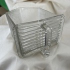 Vintage Hoosier Cabinet Drawer Glass Scoops W  Handle Art Deco Medium