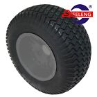 Golf Cart 10  Machined black Tempest Wheels rims And 20  Street turf Tires  4 