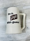 Rare Schlitz Beer Indianhead Mountain Ski Patrol Mug Usa Made Do It With Gusto