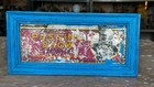 Vintage Rare Wall Decorative Passing Show Cigarette Adv  Tin Sign Board Framed