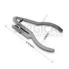 Dental Ivory Rubber Dam Punch Plier  rdp  6 3 4  Endodontic Instr German Grade