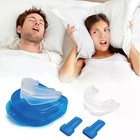 Anti Snoring Mouthpiece Sleep Aid  Comfortable Snore Reduction Device For Adults