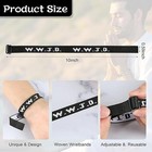  6pcs Wwjd Bracelet Pack For Women Men  Christian Jesus Gifts Wristbands  Adju  