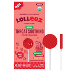 2 Pack Lolleez Organic Throat Soothing Pops Kids Lollipops Variety 10 Ct