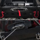 Aluminium Winch Fairlead Soft Shackle Winch Rope Cable Guide Mount Bracket