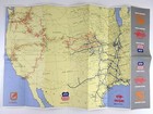 Union Pacific Missouri Pacific Western Pacific Route Map 1980 s