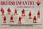 Red Box Models 1 72 Jacobite Rebellon British Infantry 1745 Figure Set