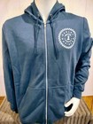 Harley Davidson Motor Company  1 Men s Motorcycle Blue Full Zip Hood Jacket Xl