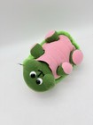 Vintage Dakin Theobald Plush Baby Turtle With A Removable Shell Pink Green 1984