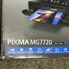 Canon Pixma Mg7720 Printer Black Wireless All-in-one Inkjet Photo Scan Copy