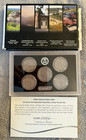 2015-s Park Quarter Silver Proof Set Empty Box Coa Lens Case No Coins Empty