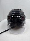 Ccm Tacks Jr 70 Ice Hockey Helmet Black Medium Ccm Fv1 Full Face Visor Combo Set
