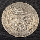 1628 France Louis Xiii Silver Jeton Treasury Of Tax Farms 1600s Coin F2560