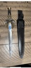 Dagger Knife Double Sided Fantasy Sheath  Medieval  Cosplay  Hunting Taxidermy
