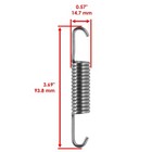 2xexhaust Tension Spring For Yamaha 90506-26010-00 Length 93 8mm Diameter 14 7mm