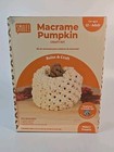Macrame Fall Pumpkin Craft Kit Diy 5    Beige Pumpkin Beginner New In Pkg