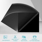 Huaxing Adhesive Vinyl Sheets-glossy Black Permanent 30pack  Glossy 