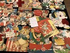 2979    huge Lot  30  Used Vtg Children s Holiday Birthday Greeting Cards 1940s-50