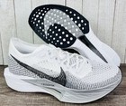 Nike Zoomx Vaporfly Next  3 White Dark Smoke Grey Brand New Size 8 Men