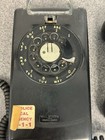 Vintage 1962 Western Electric 554 Black Rotary Dial Wall Phone Telephone