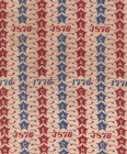 1876 American Centennial Star Print Fabric