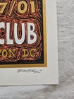 Mint signed doodled 3 Doors Down Nickelback 2001 Emek Dc Silkscreen Poster