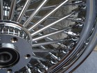 16  Chrome  Fat  Spoke Rear Wheel For Harley Flt Touring Road King Glide 2000-07